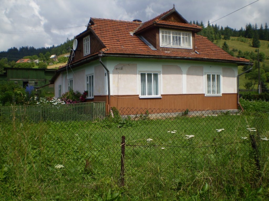 typical West - Ukrainian House, Ворохта