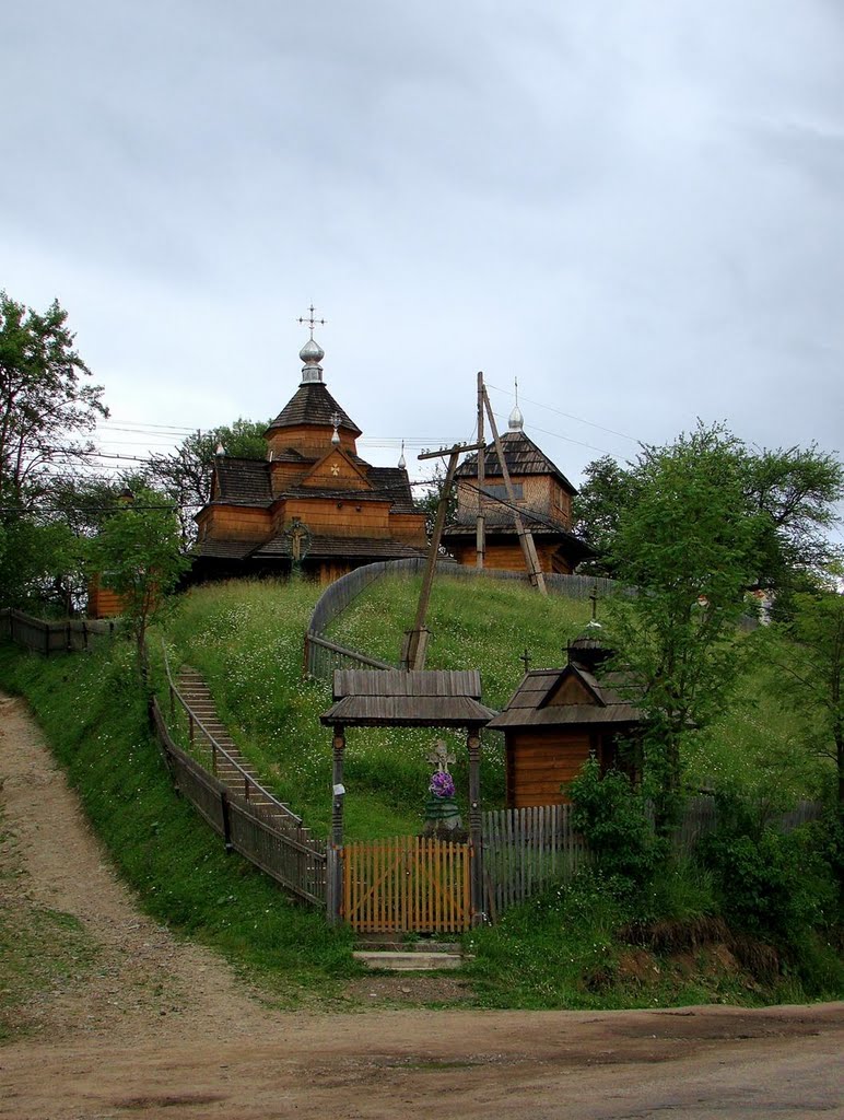 Деревяна церква Різдва Богородиці, old wooden church, XVII Ст., Ворохта