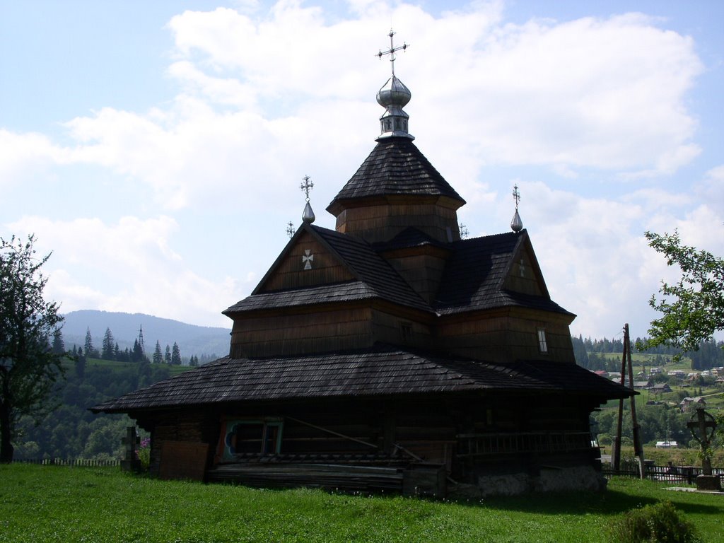 Vorokhta_wooden church, Ворохта
