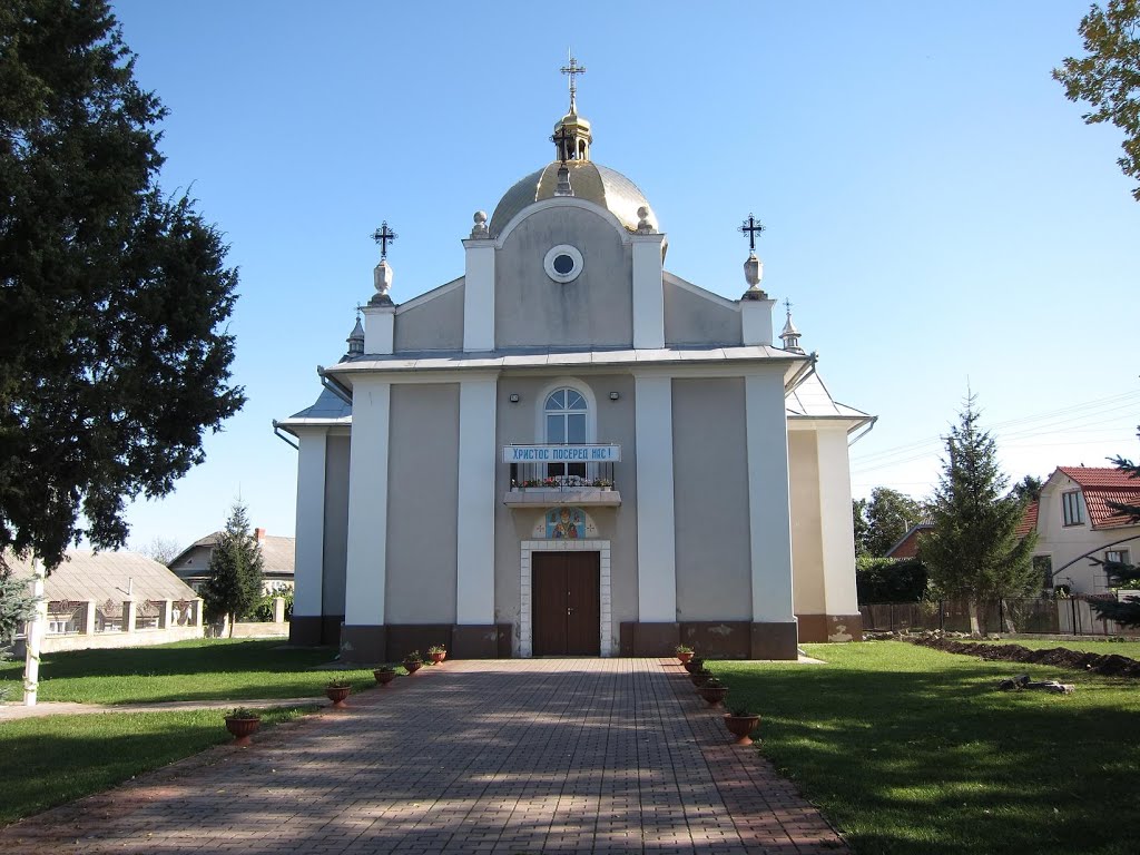 м. Городенка. Церква святого Миколая. (1793р.) / Gorodenka city. Church of St. Nicholas. (1793)., Городенка