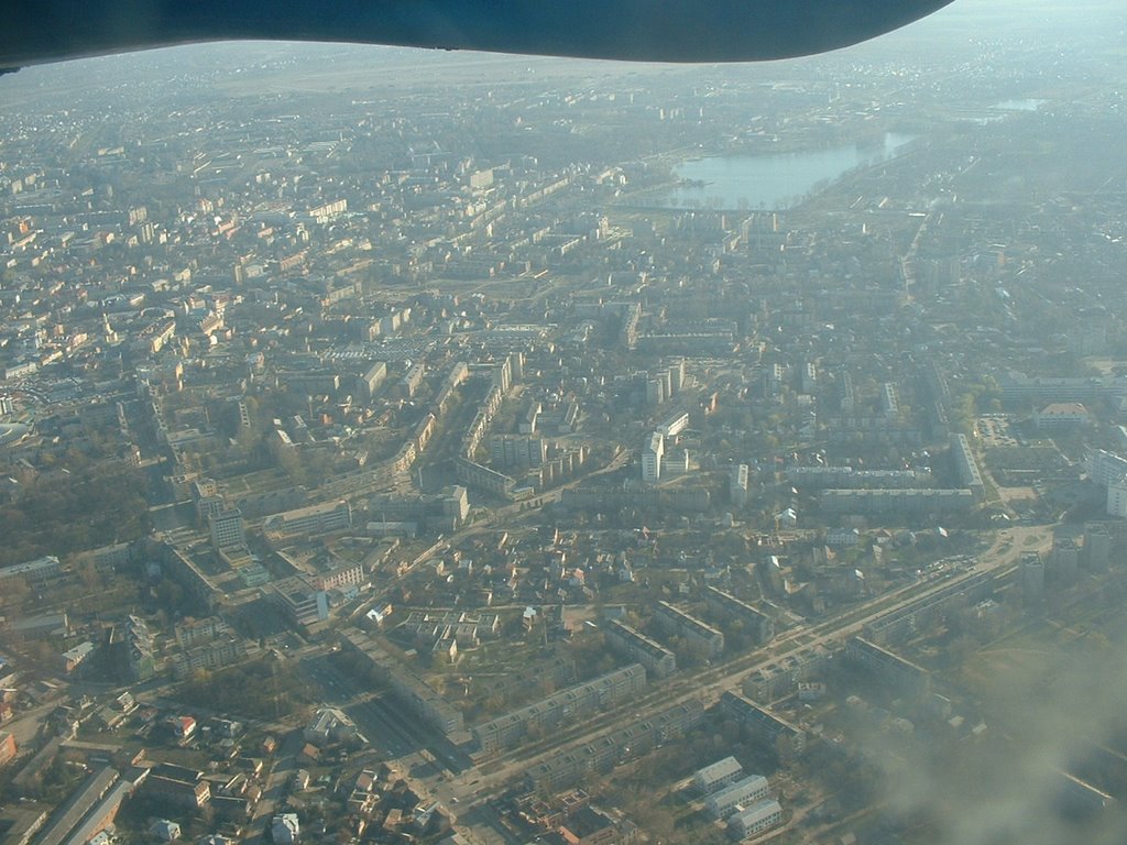 Over central part of IVF, Ивано-Франковск