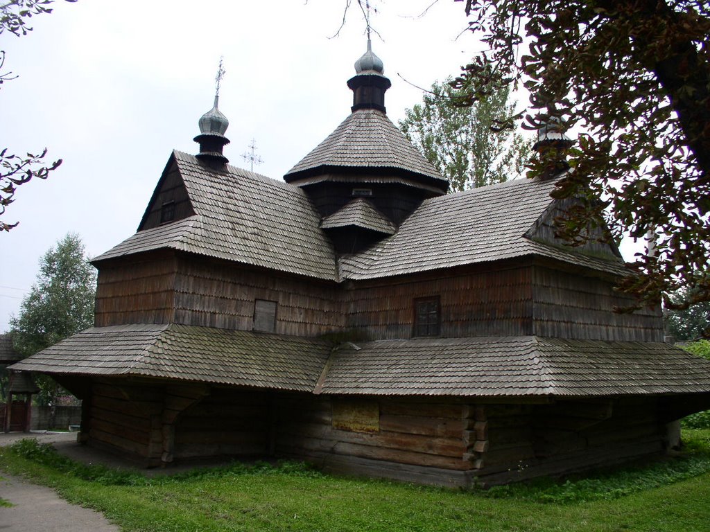 Kolomyia_wooden church, Коломыя