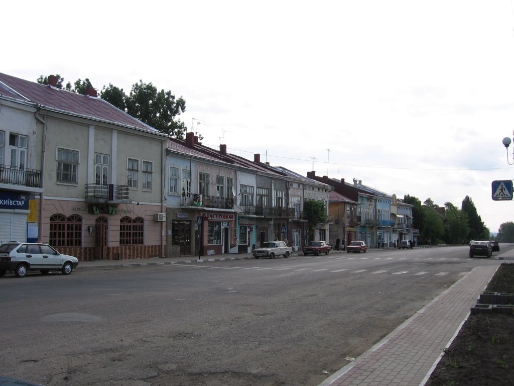 Street in Snyatyn, Снятын