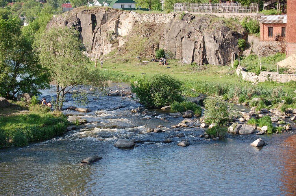 Boguslav, river of Ros, kind on "Pit" from the side of "Bruno", Богуслав