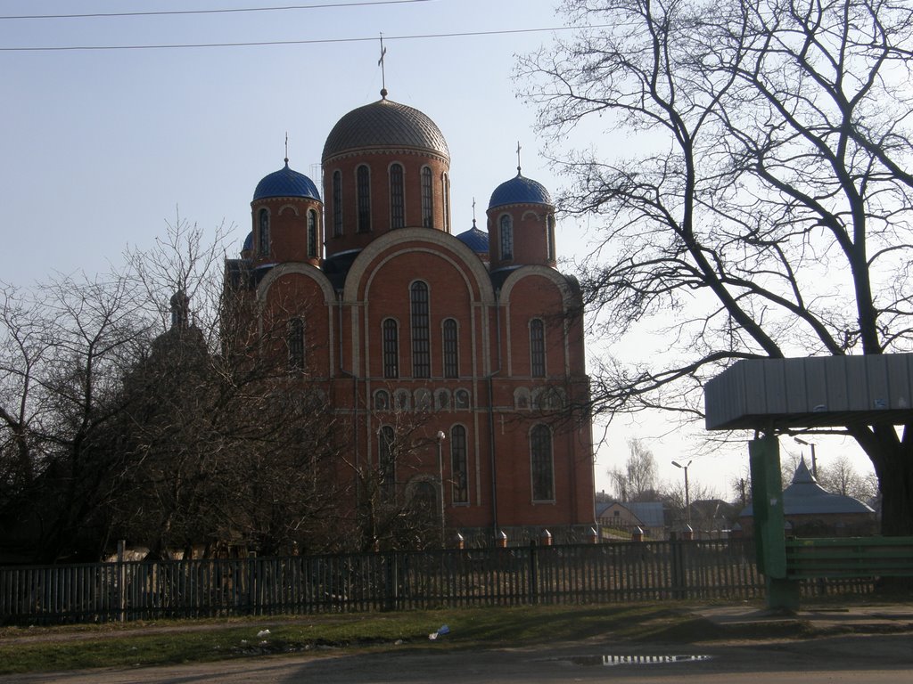 Церковь (вид с дороги), Борисполь