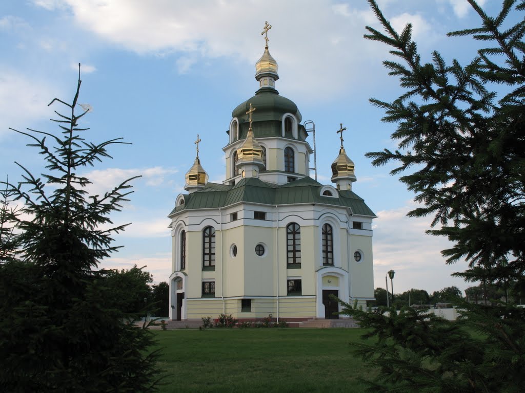 Свято-Покровська церква (споруджена 2001р.), Гребенки