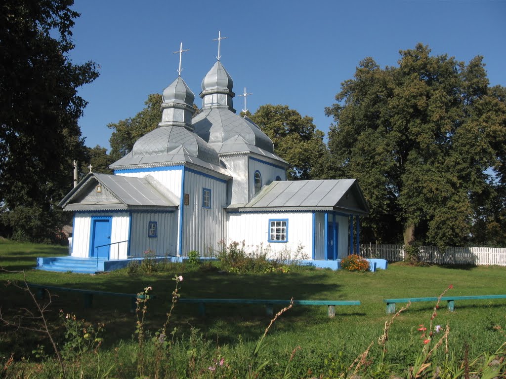 Покровська церква, 1758 ♦ Pokrovska wooden church, Кожанка