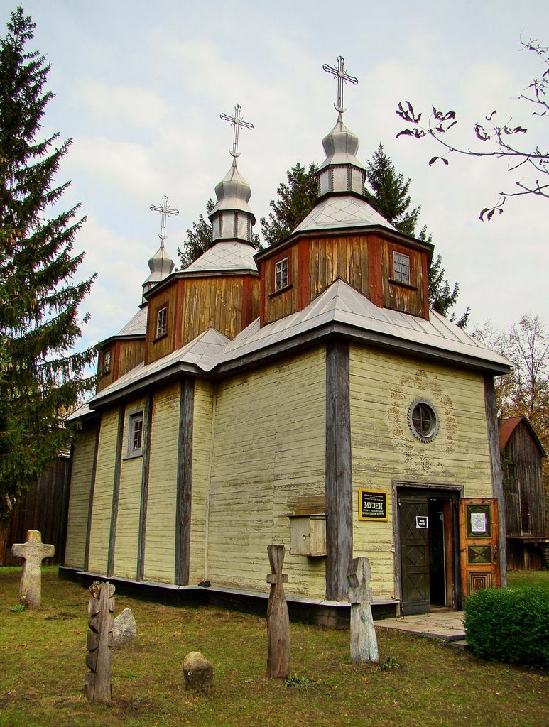 Переяслав - деревяна церква з села Сухий Яр, wooden church,  1775, Переяслав-Хмельницкий