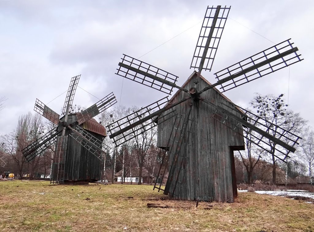 Переяслав - вітряки, ветряные мельницы, Pereyaslav - windmills, Переяслав-Хмельницкий
