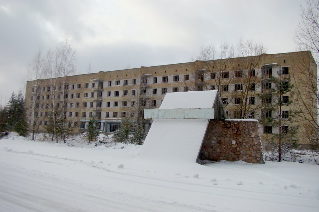 В покинутом городе / In abandoned town, Полесское