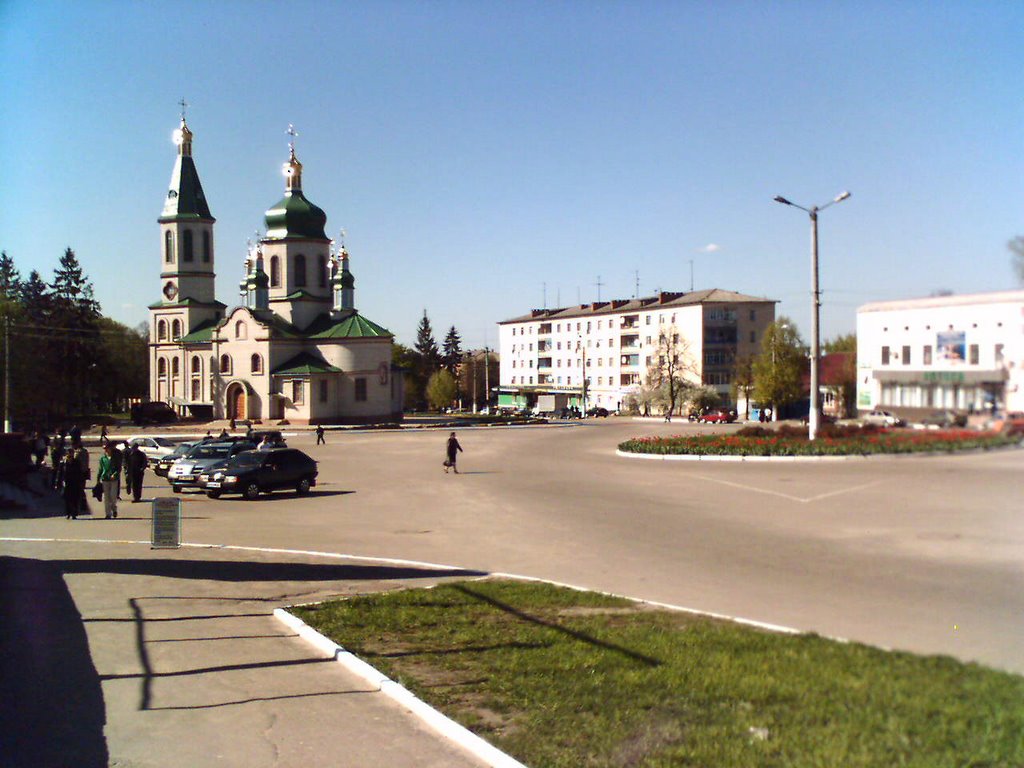 Yuvileyna square, Тетиев