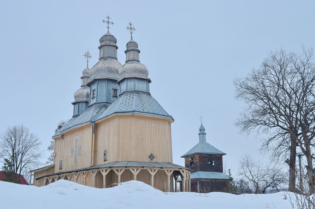 Фастов. Покровская церковь 1740 г. /Fastow. Church of the Intercession 1740, Фастов