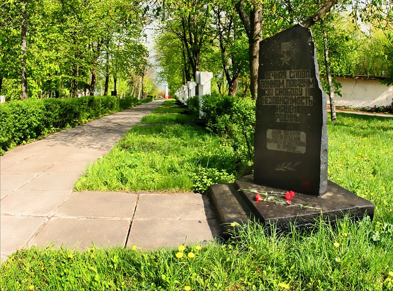 Памятный знак воинам, павшим за свободу и независимость Родины в парке Славы, г.Чернобыль, (автор Т.Мисковец)   ), Чернобыль