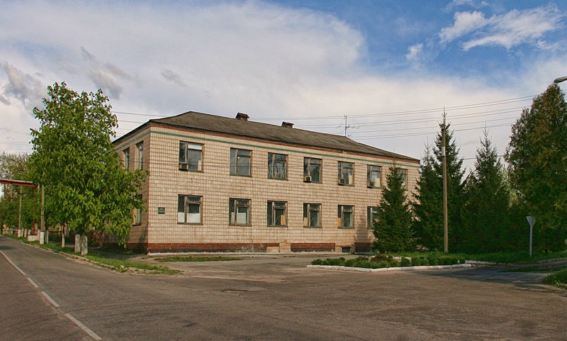 Чернобыль, ул. Советская, здание типографии, Чернобыль