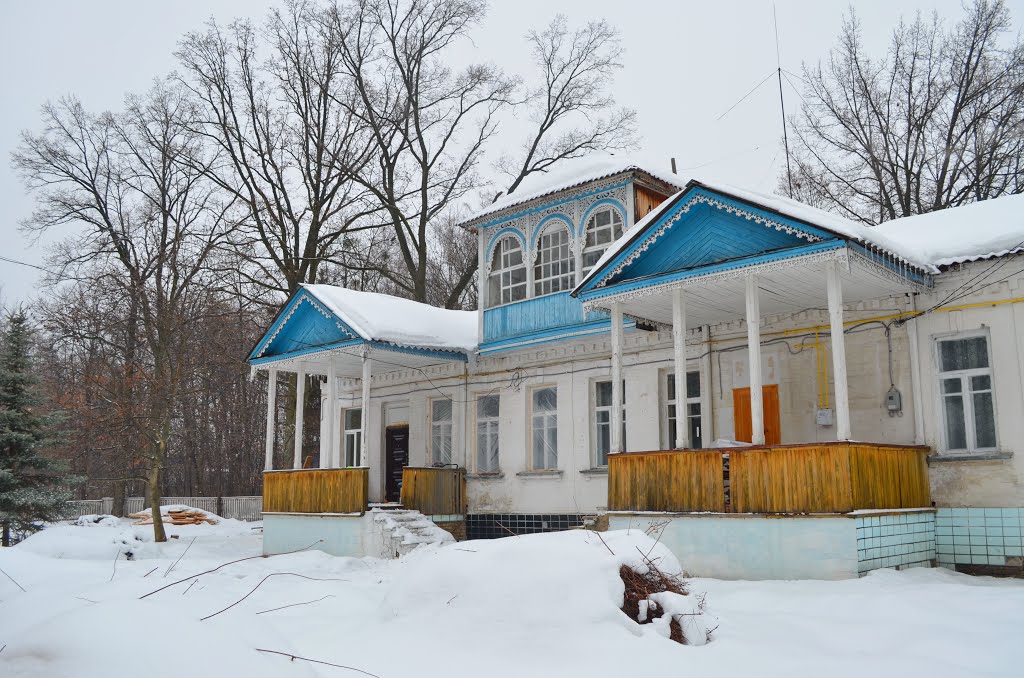 Городок Боярка. Вилла кон. 19 века на территории лесничества / Boyarka town. Villa of the late 19th cen. in the forest, Боярка