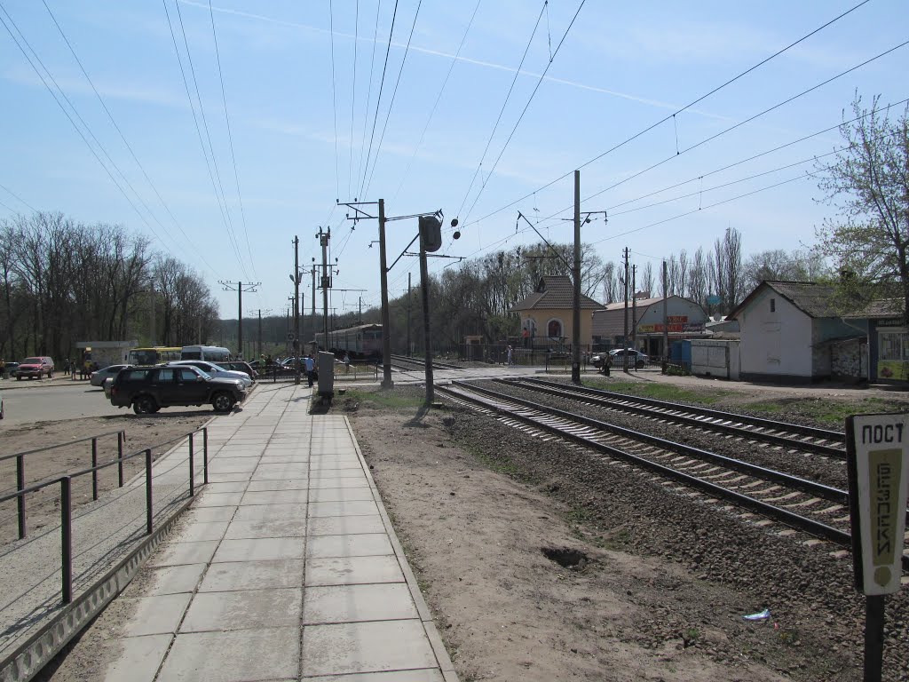 переїзд біля ст. Тарасівка * railway crossing, Боярка
