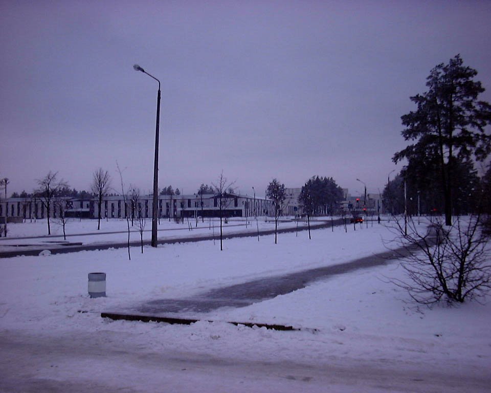 Slavutych36 : notre PMU et maintenant les bureaux de présentation de Tchernobyl, Славутич
