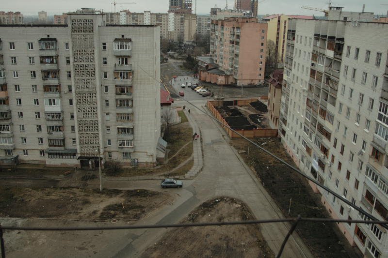 Вид на Загс с Днепровской 3-а, Вышгород
