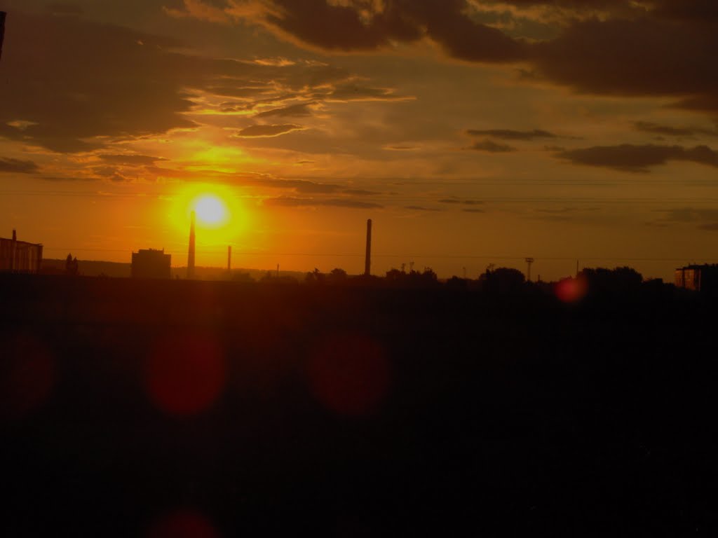 Захід сонця над "ЧЗ", Кировоград