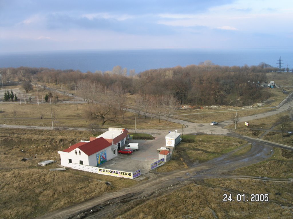 Вид на водохранилище, Светловодск