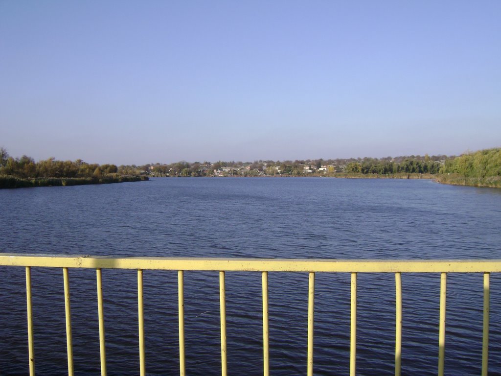 Ульяновка, вид с мостика, Ульяновка