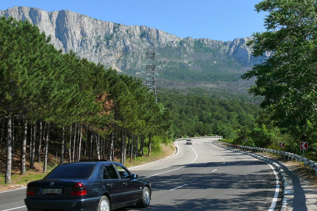 Road across Crimea, Алупка