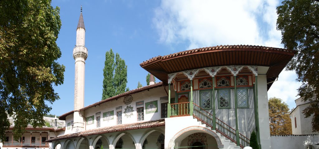 Биюк Хан-джами (Большая ханская мечеть) - Bink Khan Jami (Great Khan Mosque), Бахчисарай