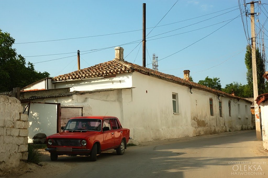 Old houses in Bilohirsk (Qarasubazar), Белогорск
