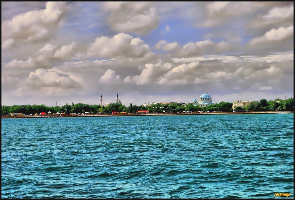 Old town (view from the sea), Евпатория