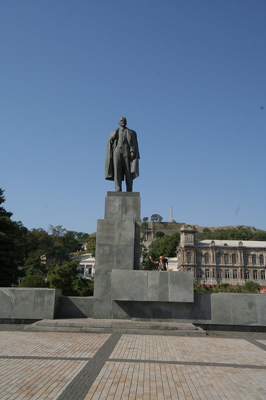 statue of Lenin in Kerch, Керчь