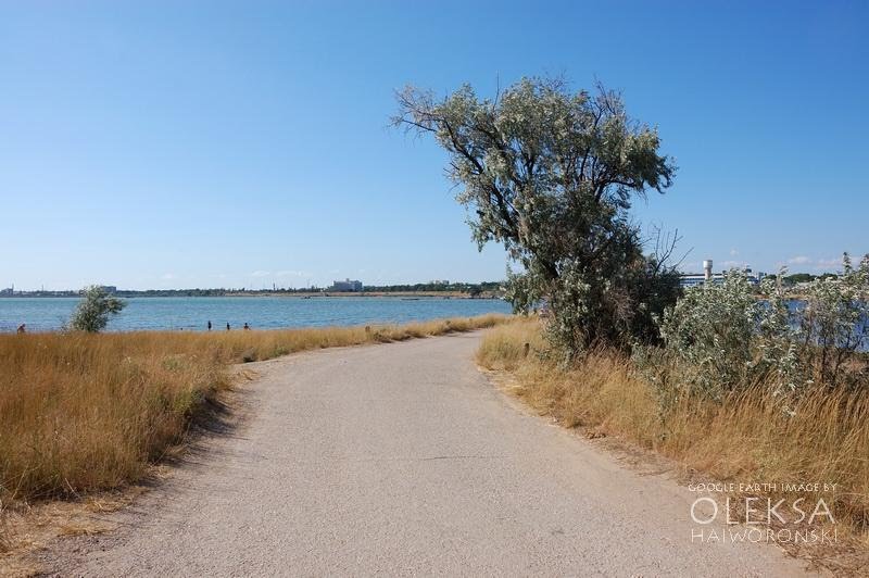 Saq Salt Lake dam, Саки