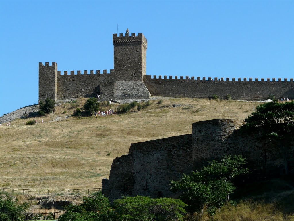 Судак. Генуэзская крепость. Sudak. The Genoa fortress., Судак