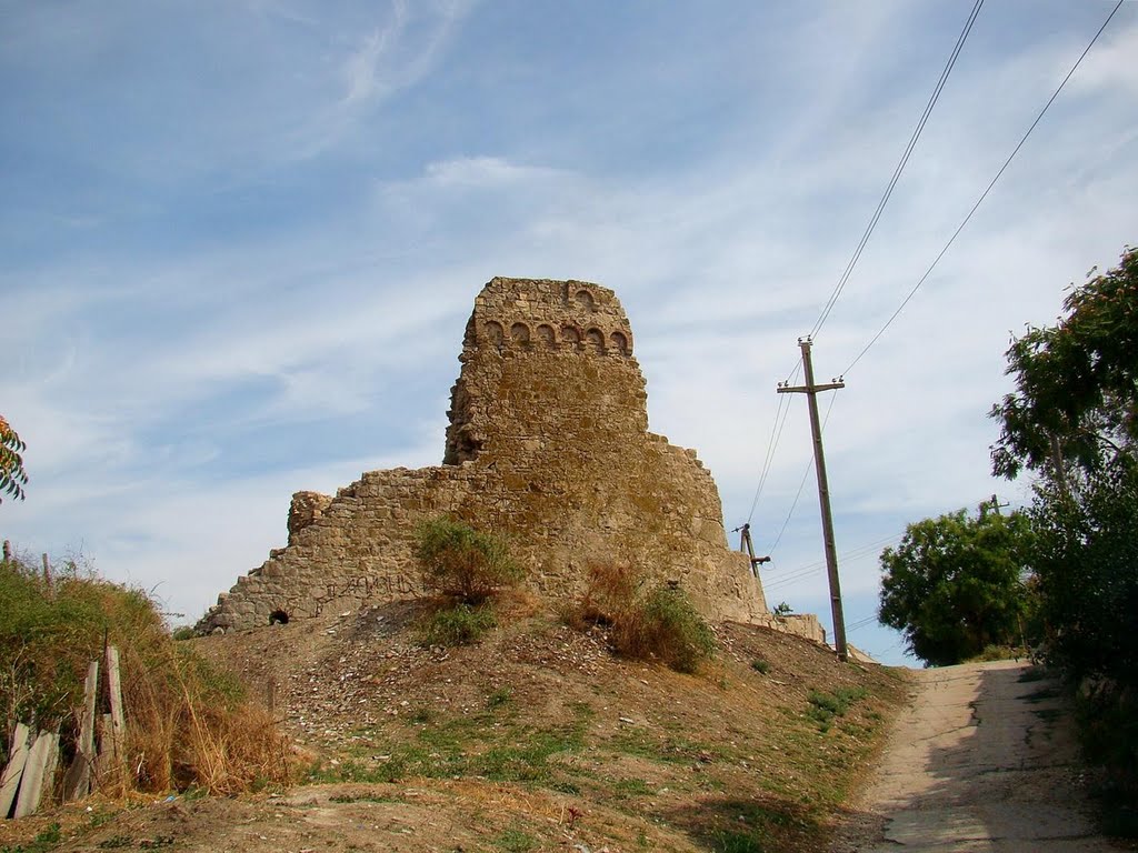 Феодосія - башта Джовані ді Скаффа, Feodosia - tower Giovanni di Scaffa, Феодосия - башня Джовани ди Скаффа, Феодосия