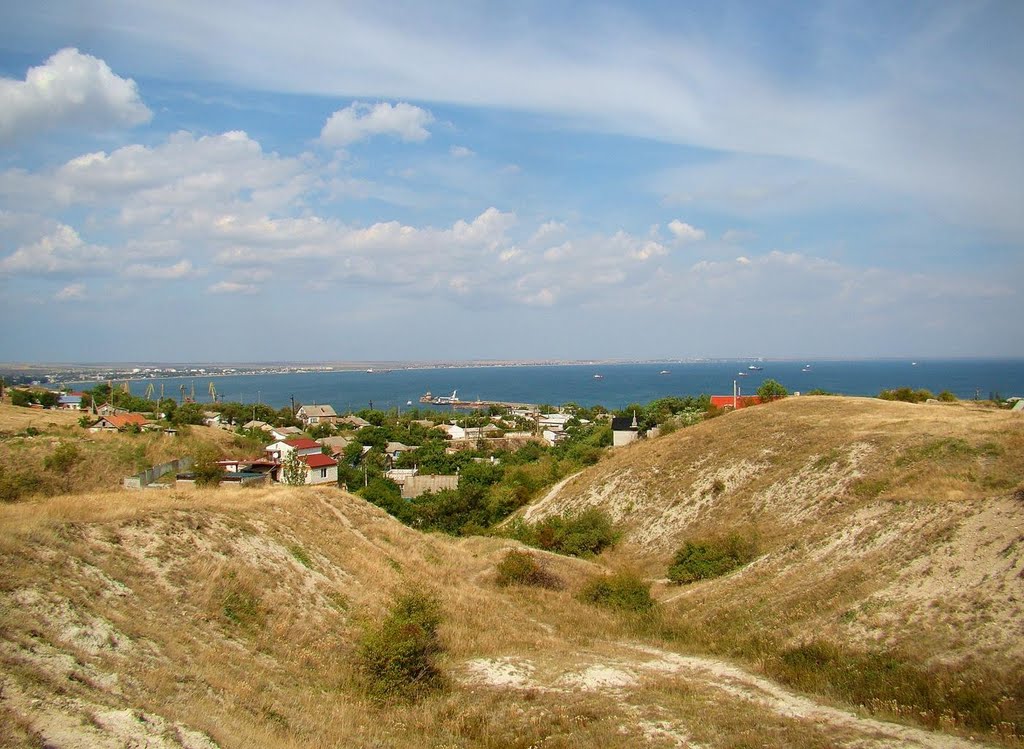 Феодосія - вид з околиць, Feodosia - view from outskirts, Феодосия - вид с окраин, Феодосия