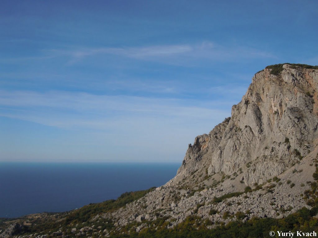 View from the Foros Church, Форос