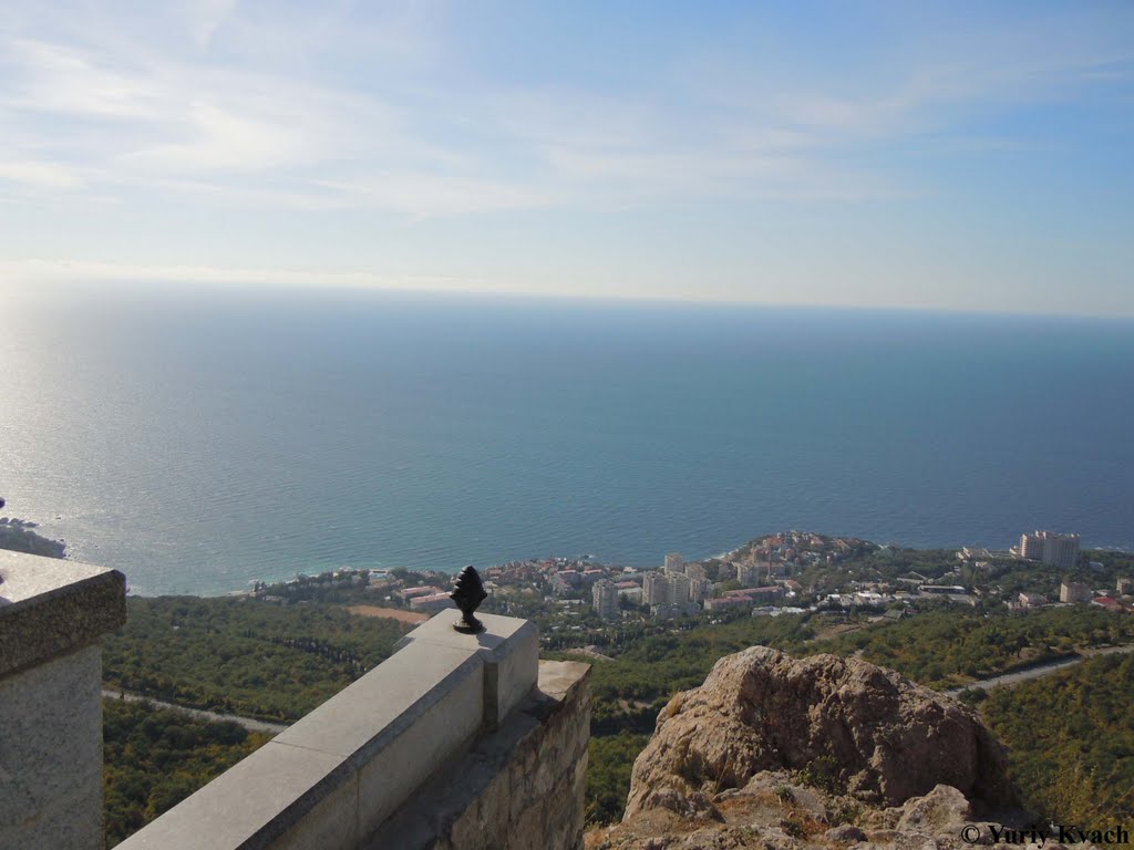 View from the Foros Church, Форос