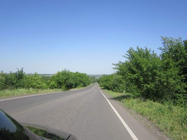 Дорога в посёлок, Вергулевка