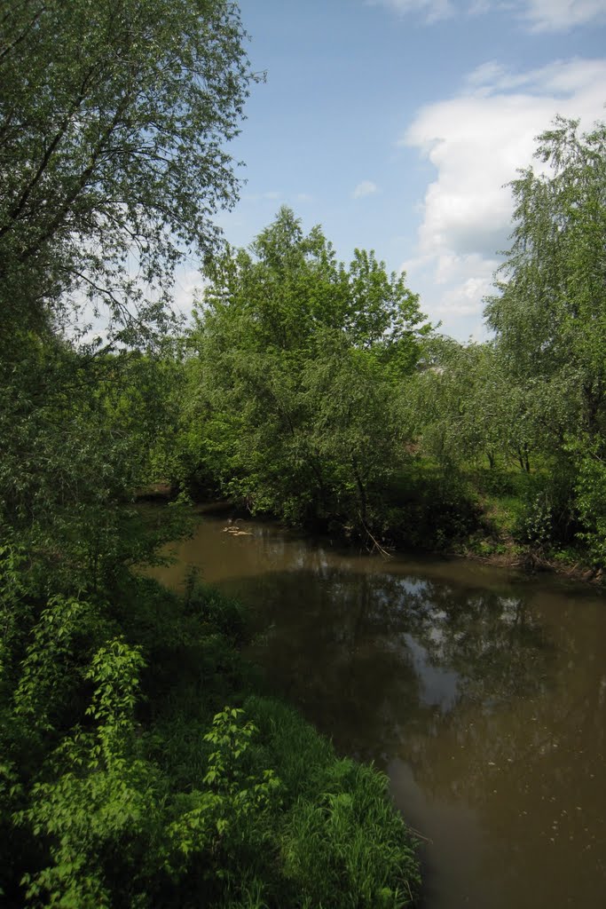Река в Успенке. River in Uspenka., Врубовский