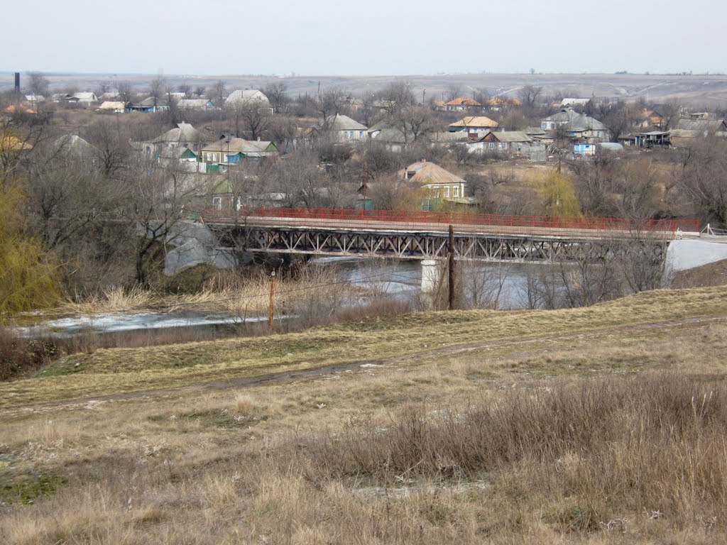 Мост в селе, Калиново