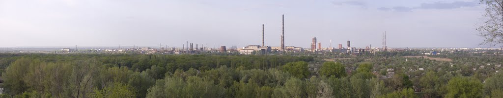 panorama of Severodonetsk, Лисичанск