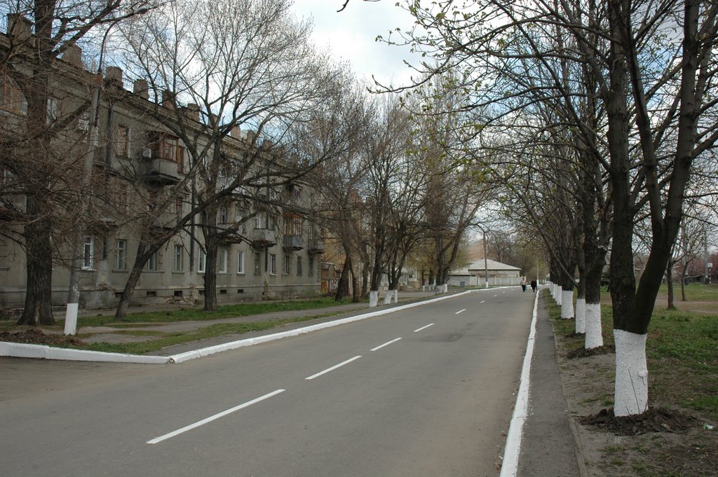 Старая часть Луганска. An old part of Lugansk., Луганск