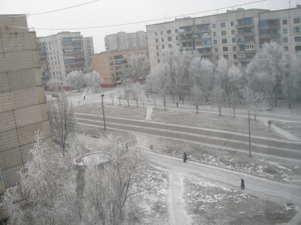 зима, Первомайск