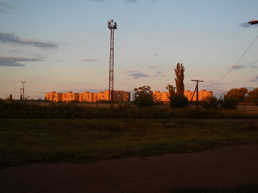 Вид на 149 и 151 дома, Попасная