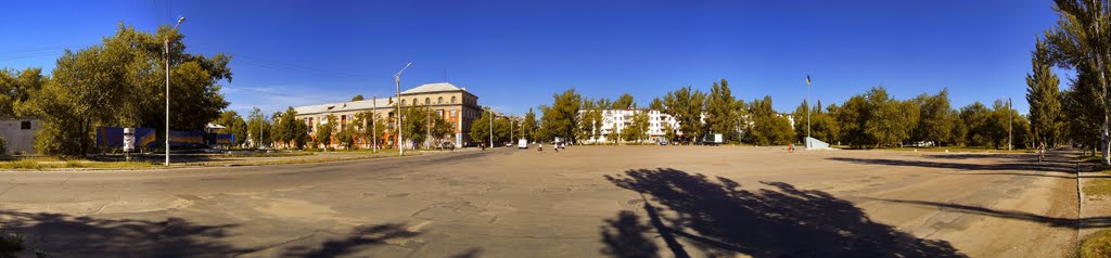 Панорама площадь с 10-ти фото, Рубежное