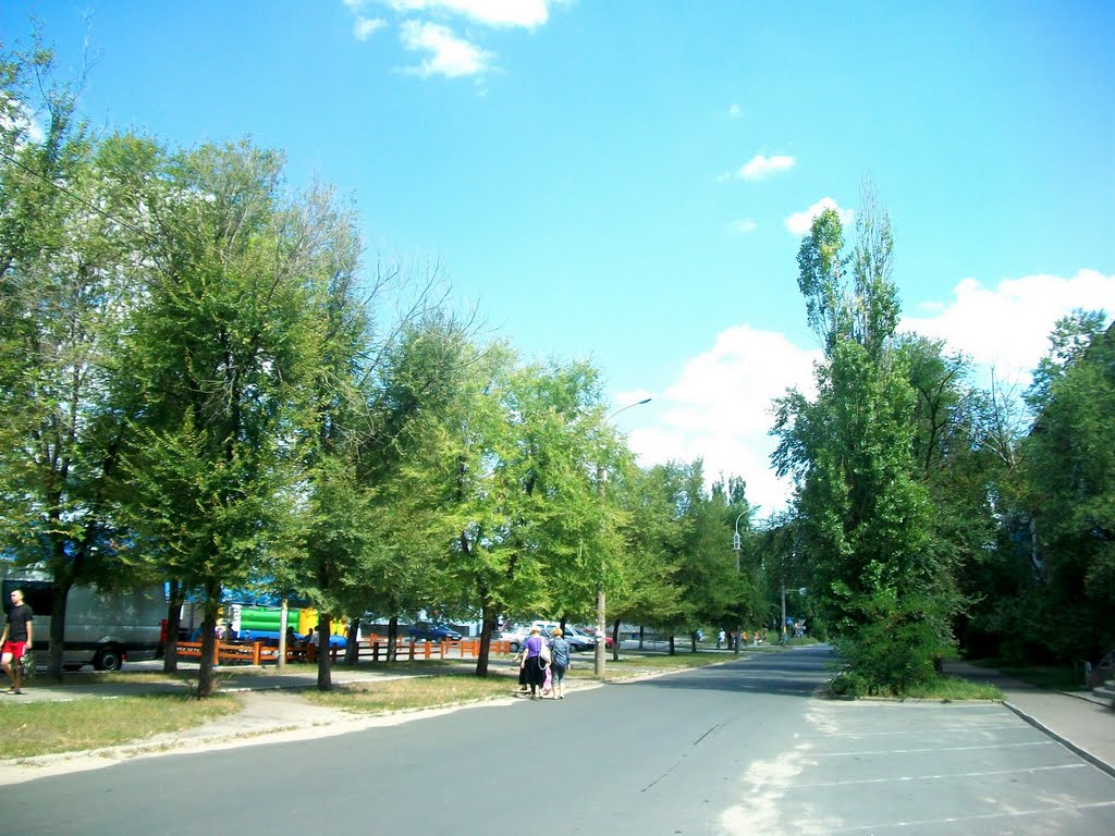Gagarin street, Severodonetsk, Северодонецк