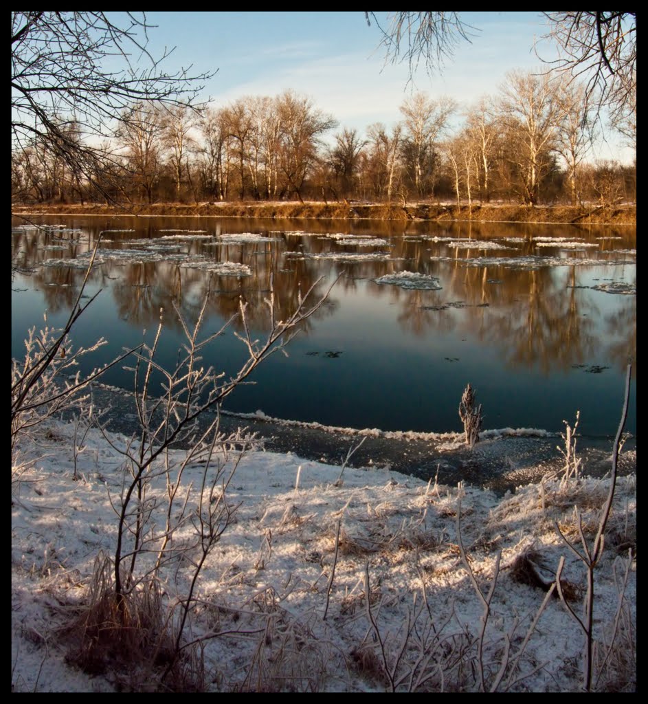 Река замерзает, Славяносербск