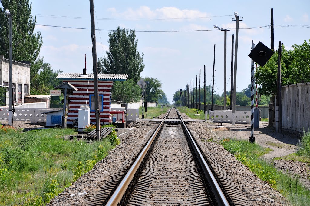 Железнодорожный переезд, Старобельск