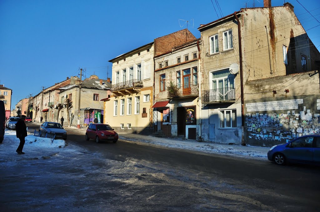 Bibrka town centre, Бобрка