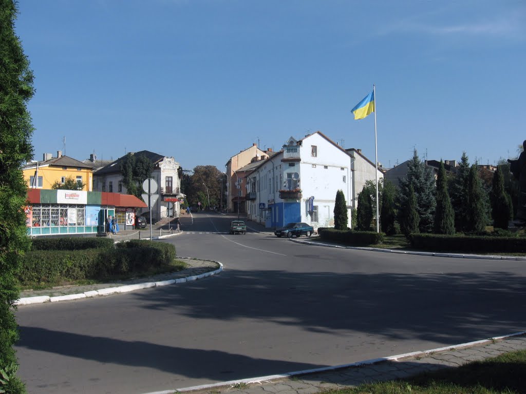 майдан з прапором * square with a flag, Буск
