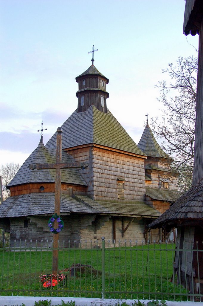 Holy Cross Church, Drohobych, early 1500s (Cerkiew Podwyższenia Krzyża, Церква Воздвиження Чесного Хреста), Дрогобыч